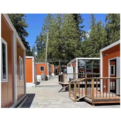 Γάλβανισμένο χάλυβα κάμψη Prefab Container House με αποσυναρμολογητέο μπάνιο και το σχεδιασμό