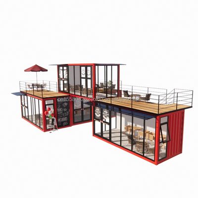 50/75/100mm Wave Sandwich Panel Wall Modular Mobile Store για κοντέινερ Επιδόρπιο Δωμάτιο Προετοιμασμένο Καφέ Κιόσκος Σκηνή Σχεδιασμός
