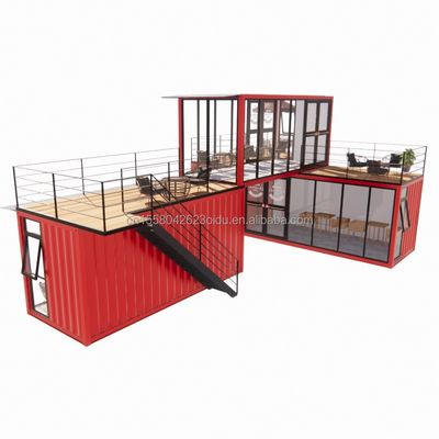 50/75/100mm Wave Sandwich Panel Wall Modular Mobile Store για κοντέινερ Επιδόρπιο Δωμάτιο Προετοιμασμένο Καφέ Κιόσκος Σκηνή Σχεδιασμός