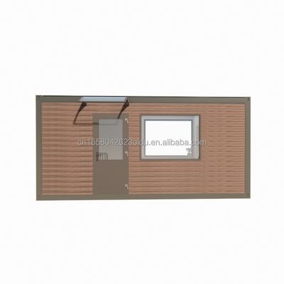 Τετραγωνικοί σωλήνες από γαλβανισμένο χάλυβα Κεντρική δομή Προετοιμασμένο σπίτι για 20 πόδια ή 40 πόδια Σύγχρονη πολυτελή βίλα σπίτι