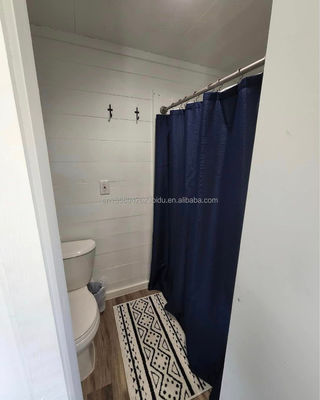 Τετραγωνικοί σωλήνες από γαλβανισμένο χάλυβα Κεντρική δομή Προετοιμασμένο σπίτι για 20 πόδια ή 40 πόδια Σύγχρονη πολυτελή βίλα σπίτι