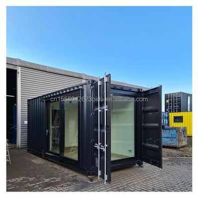 Στερεά σπίτια 20ft με 50/75/100mm Wave Sandwich Panel τοίχος και σύγχρονο σχεδιασμό Prefab Shipping Μικρό σπίτι
