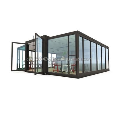 Κύρια δομή Τετραγωνικοί σωλήνες γαλβανισμένου χάλυβα Μονούλες δοχείων για σύγχρονο ξενοδοχείο καφετέρια στην ΕΕ Αυστραλία