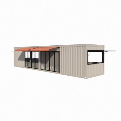 20ft 40ft Portable Kiosk Modified Prefab Modular Coffee Shop Shipping Container Bar Μεταμορφώνει την εμπειρία του μπάνιου σας