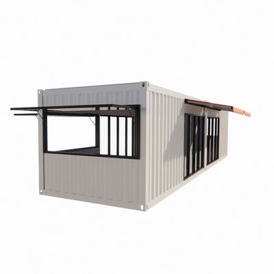 20ft 40ft Portable Kiosk Modified Prefab Modular Coffee Shop Shipping Container Bar Μεταμορφώνει την εμπειρία του μπάνιου σας