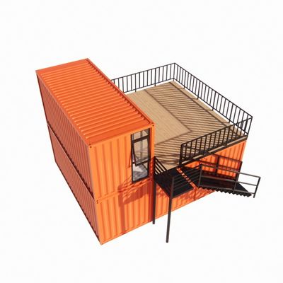 Προσυσκευασμένο εμπορευματικό δοχείο Pop Up Καφετέρια Εστιατόριο Διαλογές τοίχων 50/75/100mm Wave Sandwich Panel