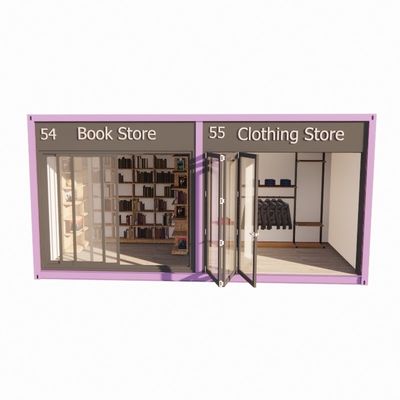 20ft Container Pop Up Coffee Shop Εστιατόριο Mobile Container Bar με μοντέρνο σχεδιασμό και προσαρμοσμένο χρώμα