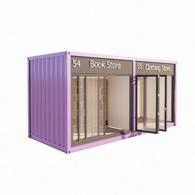 20ft Container Pop Up Coffee Shop Εστιατόριο Mobile Container Bar με μοντέρνο σχεδιασμό και προσαρμοσμένο χρώμα
