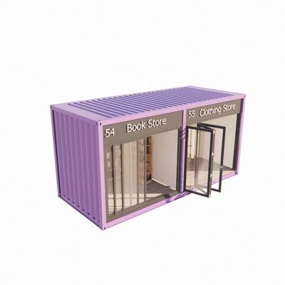 20ft Container Pop Up Coffee Shop Εστιατόριο Mobile Container Bar με μοντέρνο σχεδιασμό και προσαρμοσμένο χρώμα