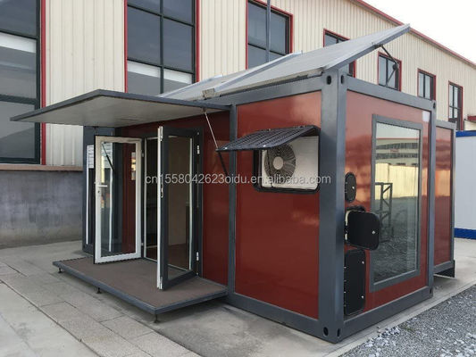 20ft Pop-Up Container Room Flat Packaging για γρήγορη και άνευ προβλημάτων εγκατάσταση σε ελεύθερο διαμέρισμα