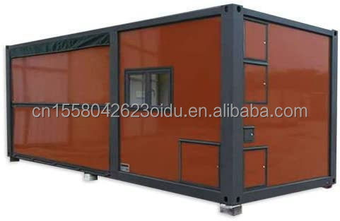 20ft Pop-Up Container Room Flat Packaging για γρήγορη και άνευ προβλημάτων εγκατάσταση σε ελεύθερο διαμέρισμα