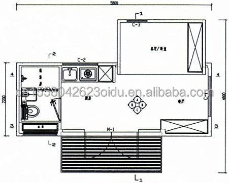 20ft Pop-Up Container Room Flat Packaging για γρήγορη και άνευ προβλημάτων εγκατάσταση σε ελεύθερο διαμέρισμα