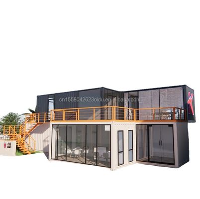 10ft Shipping Container Καφετέρια Steel Frame Container Shop Κιόσκος με γαλβανισμένο χάλυβα