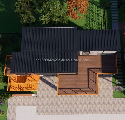 10ft Shipping Container Καφετέρια Steel Frame Container Shop Κιόσκος με γαλβανισμένο χάλυβα