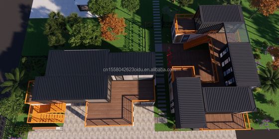 10ft Shipping Container Καφετέρια Steel Frame Container Shop Κιόσκος με γαλβανισμένο χάλυβα
