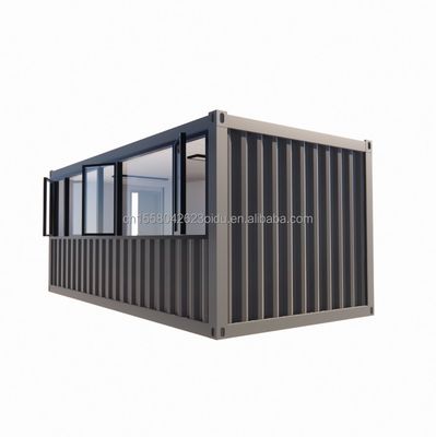20ft ή 40ft Μίνι Pop Up Shop Συσκευή Σπίτι Εστιατόριο Εστιατόριο Δρόμος Τροφίμων Κίος Κωνσταντίνος με παράθυρα από κράμα αλουμινίου