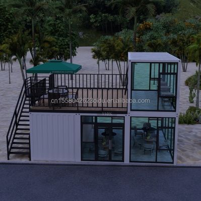 Ζυγισμένο χάλυβα πλατύ πλαίσιο μετακινούμενο πλοίο εμπορευματοκιβώτιο εμπορευματοκιβώτιο μπαρ εμπορευματοκιβώτιο κινητή καφετέρια περιέχει το σπίτι προετοιμασία