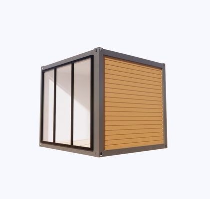 Ανοικτό Κοντέινερ σπίτι με 50/75/100mm Wave Sandwich Panel τοίχος και παράθυρα από κράμα αλουμινίου