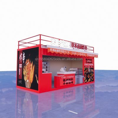 20ft ξύλινο στούντιο επίπεδη συσκευασία κοντέινερ κινητή μπάρα για τοίχο 50/75/100mm κύμα σάντουιτς πάνελ και βολική μεταφορά