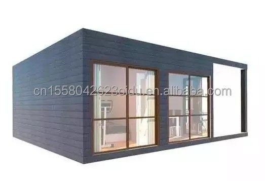 Ανοικτό 20ft Knock Down Sandwich Panel Φορητό Prefab Ξενοδοχείο Συσκευαστή Μονουλογικό σπίτι με παράθυρα από κράμα αλουμινίου