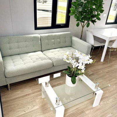 Σύγχρονο 40Ft 20Ft Prefab Granny διαμέρισμα γρήγορη κατασκευή 1 2 3 κρεβατοκάμαρα επεκτάσιμη κινητή συσκευασία σπίτι προκατασκευασμένη αποστολή φορητό