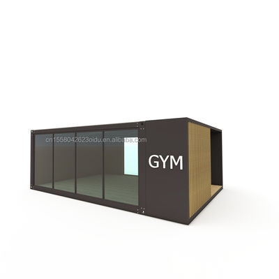 20ft Deluxe Prefabricated Room Prefabricated Container Villa με τοίχο 50/75/100mm κύμα σάντουιτς πάνελ