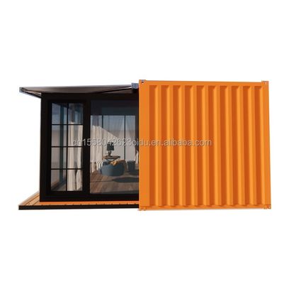 Τείχος 50/75/100mm κυματισμός Πίνακας σάντουιτς πολυτελή μοντέρνα φορητό προκατασκευασμένο σπιτικό εμπορευματοκιβωτίου με τουαλέτα σύγχρονο σχεδιασμό ξενοδοχείου
