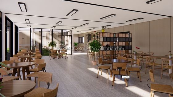 Κωνσταντινούπολη Κοντέινερ Κινητό σπίτι Σχολική καφετέρια επίπεδη συσκευασία με εξατομικευμένο χρώμα και σχεδιασμό