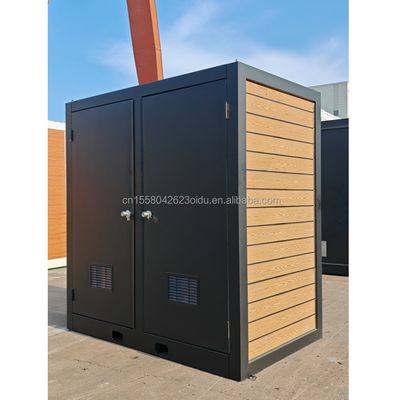 Τείχος 50/75/100mm κύμα σάντουιτς πάνελ 20ft ή 40ft πολυτελή φορητό ντους καμπίνα για το σπίτι ή διαμέρισμα μπάνιο τουαλέτα