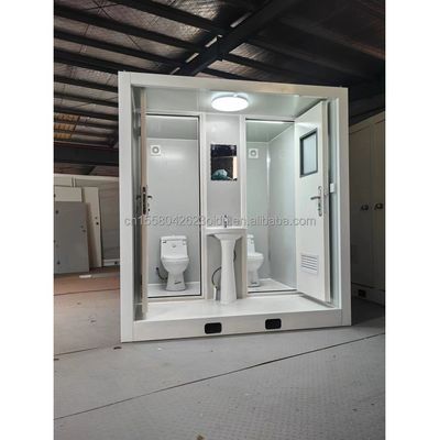 Τείχος 50/75/100mm κύμα σάντουιτς πάνελ 20ft ή 40ft πολυτελή φορητό ντους καμπίνα για το σπίτι ή διαμέρισμα μπάνιο τουαλέτα