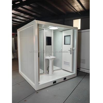 Τείχος 50/75/100mm κύμα σάντουιτς πάνελ 20ft ή 40ft πολυτελή φορητό ντους καμπίνα για το σπίτι ή διαμέρισμα μπάνιο τουαλέτα