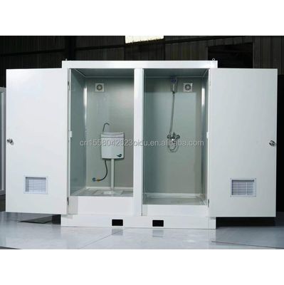 Τείχος 50/75/100mm κύμα σάντουιτς πάνελ 20ft ή 40ft πολυτελή φορητό ντους καμπίνα για το σπίτι ή διαμέρισμα μπάνιο τουαλέτα