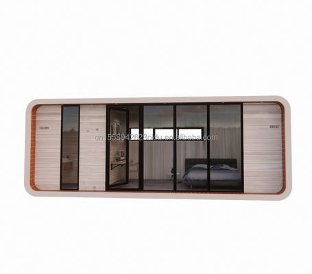 Τροποποιημένο εμπορευματικό κοντέινερ 20ft Luxury Prefab ξύλινο σπίτι με κουζίνα μπάνιο και χώρο εμπορευματοκιβωτίων γρήγορη εγκατάσταση