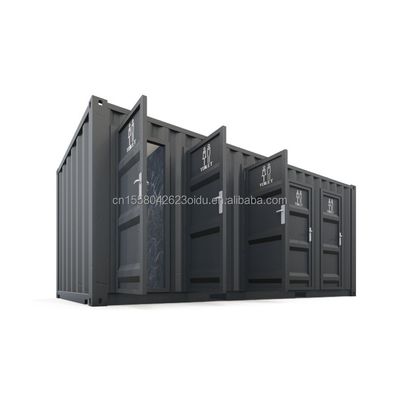 Χάλυβα Δημόσιες τουαλέτες Σπίτι Pack Προσαρμοσμένο Σύγχρονο Σχεδιασμό Προετοιμασμένο Σώμα Περιεκτηρίων για Εφαρμογή Ξενοδοχείου Προσαρμοσμένο Χρώμα