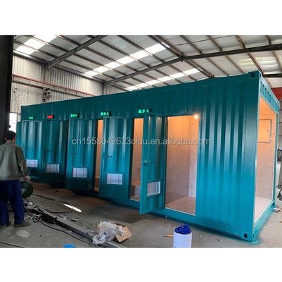 40ft Container Garden Δημόσιες ανδρικές και γυναικείες τουαλέτες με σύγχρονα συστήματα αποχέτευσης