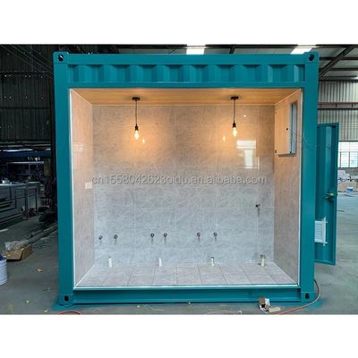 40ft Container Garden Δημόσιες ανδρικές και γυναικείες τουαλέτες με σύγχρονα συστήματα αποχέτευσης