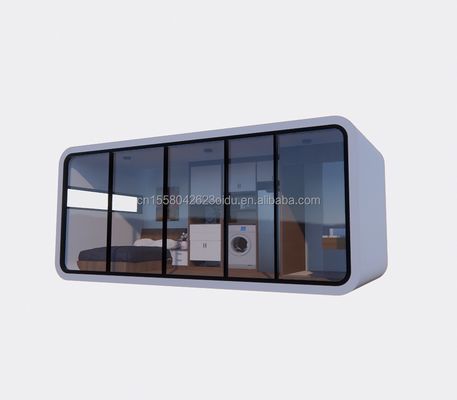 Σύγχρονο 20ft 40ft Prefab House Εξωτερική Μικρή Pod Καφετέρια κινητό Εργαζόμενη Apple Cabin-Popular Prefabricated Cabin Διαμέρισμα Διαμέρισμα