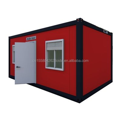 Φθηνό 20ft/40ft τοίχος 50/75/100mm κύμα σάντουιτς πάνελ προκατασκευασμένο χώρο δοχείου για σύγχρονη οικογενειακή κατοικία