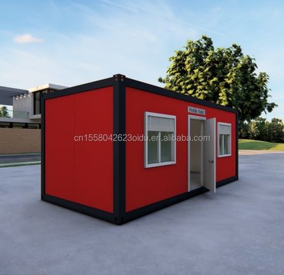 Φθηνό 20ft/40ft τοίχος 50/75/100mm κύμα σάντουιτς πάνελ προκατασκευασμένο χώρο δοχείου για σύγχρονη οικογενειακή κατοικία
