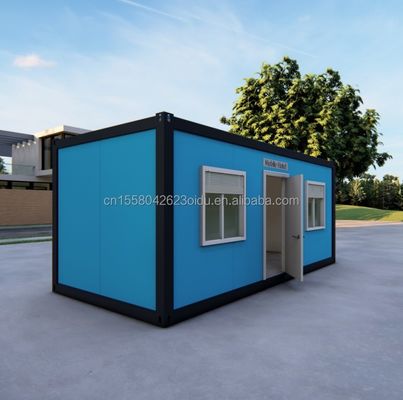 Φθηνό 20ft/40ft τοίχος 50/75/100mm κύμα σάντουιτς πάνελ προκατασκευασμένο χώρο δοχείου για σύγχρονη οικογενειακή κατοικία