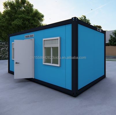 Φθηνό 20ft/40ft τοίχος 50/75/100mm κύμα σάντουιτς πάνελ προκατασκευασμένο χώρο δοχείου για σύγχρονη οικογενειακή κατοικία