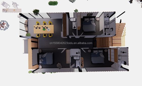 Χάλυβα Φρέμα Ζαλβανισμένο Χάλυβα Τέντωμα 180g 20ft 40ft Γεωργία Σπίτι Σπίτι Πακέτο Κωντέινερ Δωμάτιο Κοιλιά Κουζίνα Σίτινο Μπάνιο