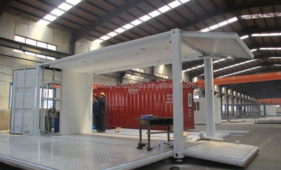 20ft 10ft Mini Pop-up Shop Container Καφετέρια Bar Fast-food Εστιατόριο Καταστήματα ευκολίας Κίοκ Booth για το σούπερ μάρκετ