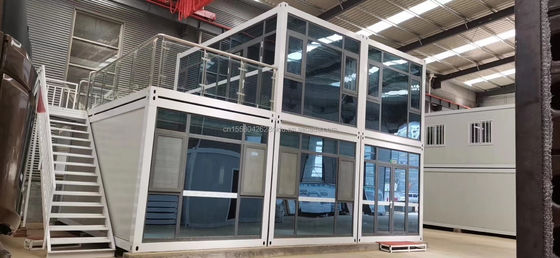 Σύγχρονο σχεδιασμό 20ft Container κινητό σπίτι για την προσωρινή κατασκευή τοποθεσίας