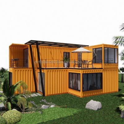 20ft Prefabricated Container House για ξενοδοχείο από κατασκευαστές μοντέρνο σχεδιασμό Villa Οικογενειακή κατοικία Villa