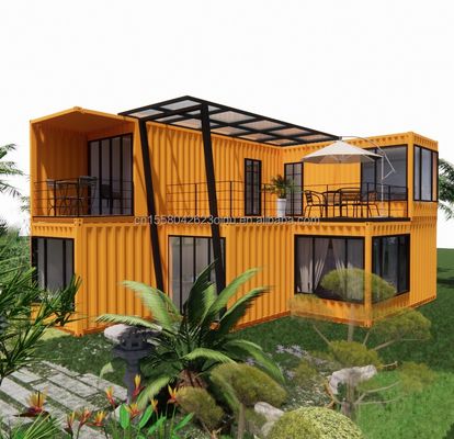 20ft Prefabricated Container House για ξενοδοχείο από κατασκευαστές μοντέρνο σχεδιασμό Villa Οικογενειακή κατοικία Villa